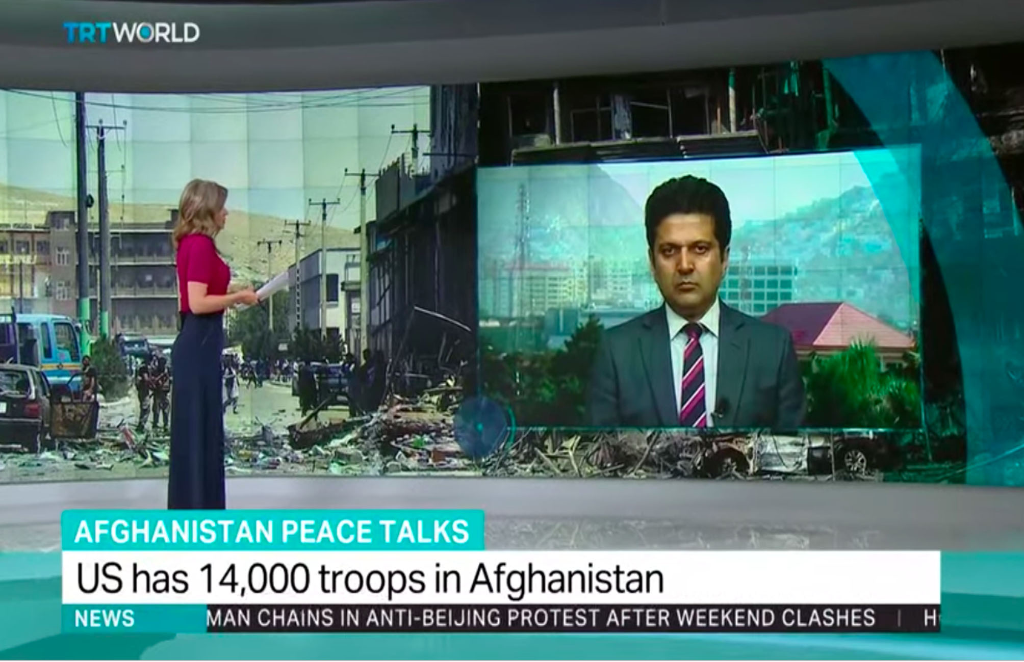 My Interview with TRT World Service on Afghan Peace Talk